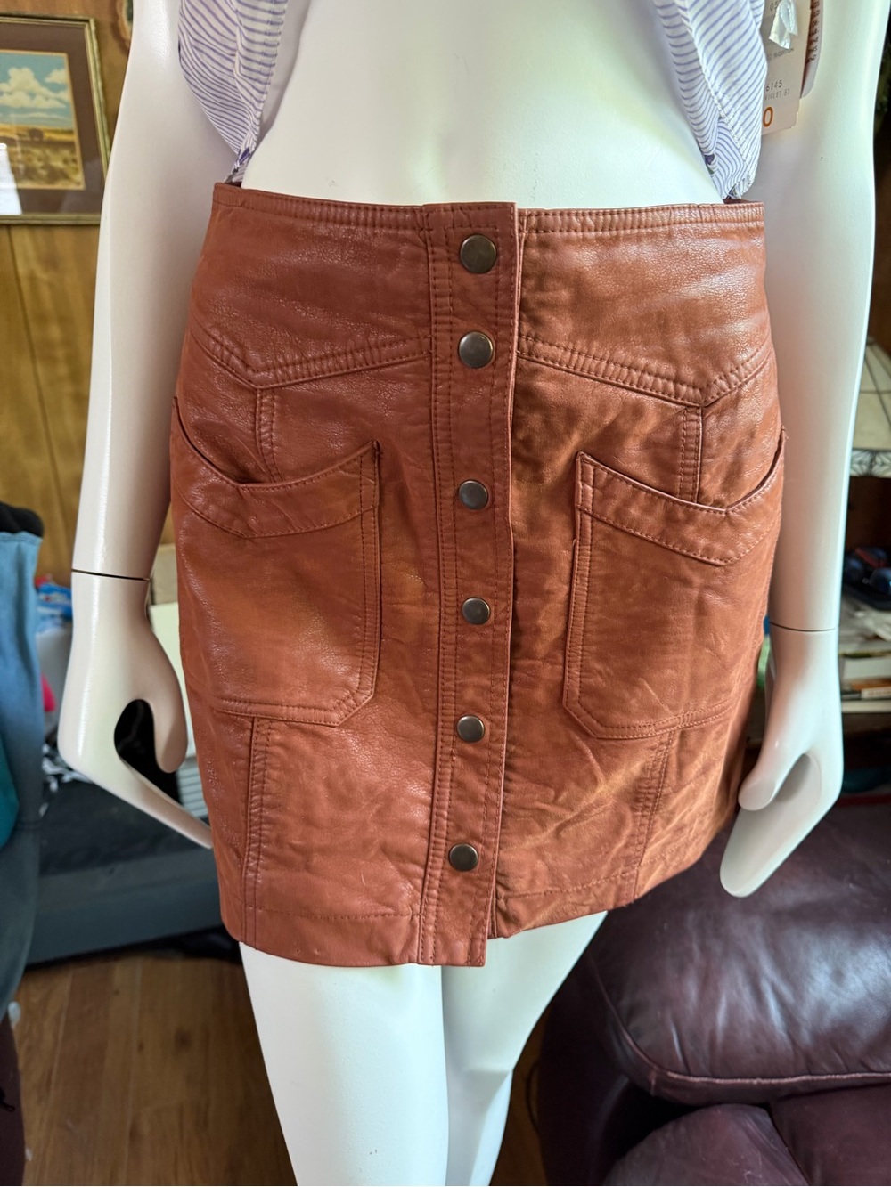 Free People Boho Mini Skirt